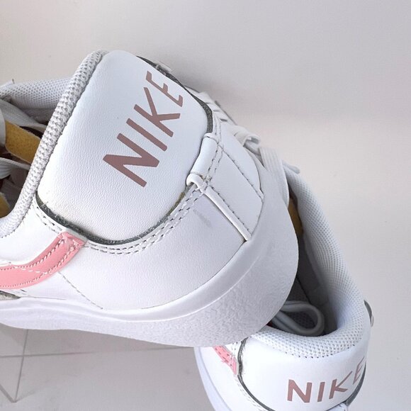 Nike Blazer Low Platform Sneakers White Pink  Women Athletic Shoes size 8 - Picture 8 of 8